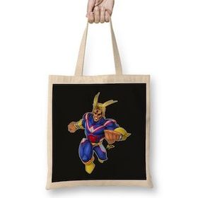 Humuts My Hero Academia All Might Bez Uzun Saplı Açık Bej Rengi Çanta