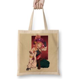 Humuts My Hero Academia Mei Hatsume Açık Bej Uzun Saplı Bez Çanta