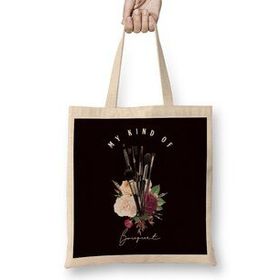 Humuts My Kind Of Bouquet Make Up Artist Tools Beauty Salon Stylist Bez Kadın Günlük Çanta