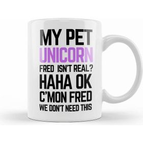 Humuts My Pet Unicorn Fred Kupa Bardak