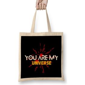 Humuts My Universe-You Are My Unıverse Bts Army Gıft Bez Kadın Günlük Çanta