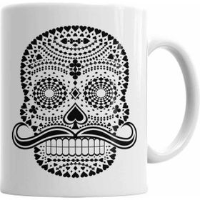 Humuts Naipes Pretos Skull Kupa Bardak