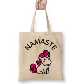 Humuts Namaste Unicorn Bez Kadın Günlük Çanta