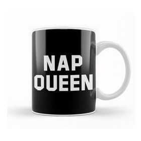 Humuts Nap Queen White Text Kupa