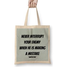 Humuts Napoleon Quotes Gift Bez Çanta