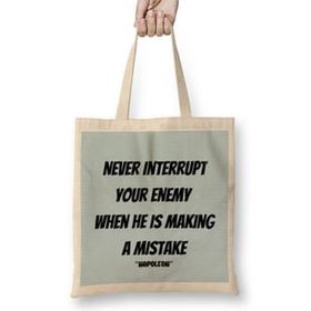 Humuts Napoleon Quotes Gift Bez Çanta