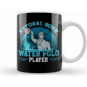 Humuts Natural Born Water Polo Player Cool Waterpolo Kupa