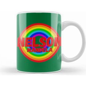Humuts Nelson Mandela Quotes Art Gift Vintage Retro Style Kupa