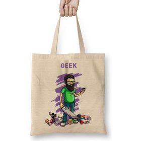 Humuts Nerd Geek Gamer Bez Kadın Günlük Çanta