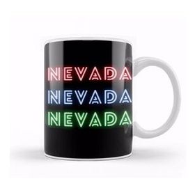 Humuts Nevada State Flag Gift Vintage Retro Rainbow Style Kupa Bardak