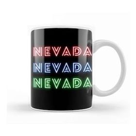 Humuts Nevada State Flag Gift Vintage Retro Rainbow Style Kupa Bardak