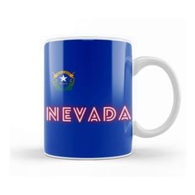 Humuts Nevada State Flag Gift Vintage Retro Rainbow Style Kupa Bardak