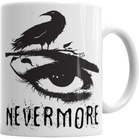 Humuts Nevermore Edgar Allan Poe Kupa Bardak