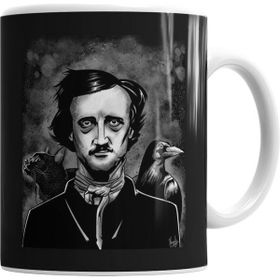 Humuts Nevermore Edgar Allan Poe Kupa Bardak