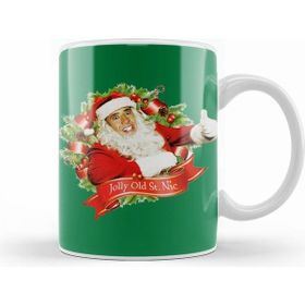 Humuts Nicolas Cage Christmas Jolly Old Saint Nic Kupa