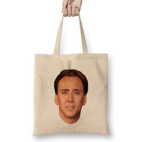 Humuts Nicolas Cages Head Bez Uzun Saplı Açık Bej Rengi Çanta