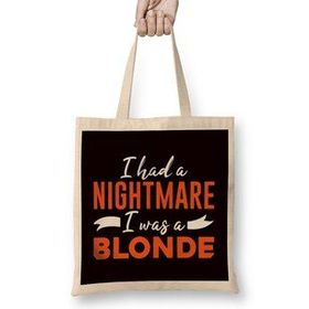 Humuts Nightmare Blonde Redhead Red Haired Irish Ginger Red Hair Bez Uzun Saplı Açık Bej Rengi Çanta