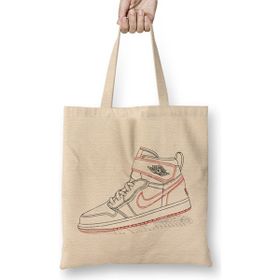 Humuts Nike Air Jordan 1 Bez Uzun Saplı Açık Bej Rengi Çanta
