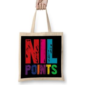 Humuts Nil Points Text Bez Uzun Saplı Açık Bej Rengi Çanta