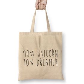 Humuts Ninety Per Cent Unicorn Bez Uzun Saplı Açık Bej Rengi Çanta