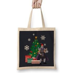 Humuts Ninja Turtles Splinter Tmnt Around The Christmas Bez Uzun Saplı Açık Bej Rengi Çanta
