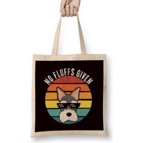 Humuts No Fluffs Given Scottish Terrier Dog Owner Dogs Breed Puppy Bez Uzun Saplı Açık Bej Rengi Çanta