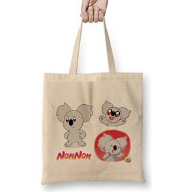 Humuts Nom Nom We Bare Bears 011 Bez Uzun Saplı Açık Bej Rengi Çanta
