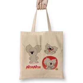 Humuts Nom Nom We Bare Bears 011 Bez Uzun Saplı Açık Bej Rengi Çanta