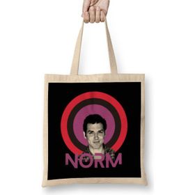 Humuts Norm Macdonald Retro Rainbow Bez Uzun Saplı Açık Bej Rengi Çanta