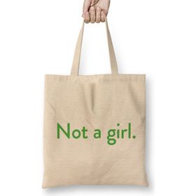 Humuts Not A Girl Janet The Good Place Bez Kadın Günlük Çanta