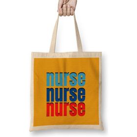 Humuts Nurse Gift Idea Funny Saying Quote-Nursing Medica L Bez Kadın Günlük Çanta
