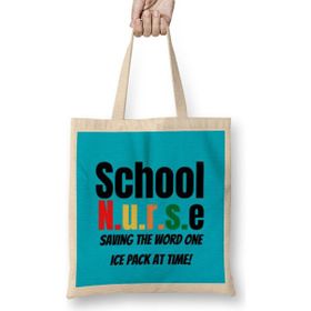 Humuts Nurse Gift Idea Funny Saying Quote Nursing Medical Bez Kadın Günlük Çanta