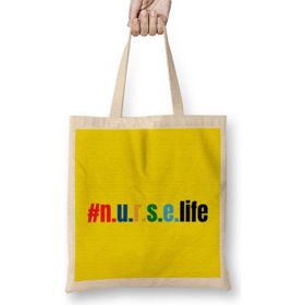 Humuts Nurse Gift Idea Funny Saying Quote Nursing Medical Bez Kadın Günlük Çanta
