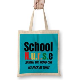 Humuts Nurse Gift Idea Funny Saying Quote Nursing Medical Bez Kadın Günlük Çanta