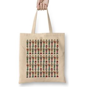 Humuts Nutcracker Prince Nutcracker Pattern Bez Kadın Günlük Çanta