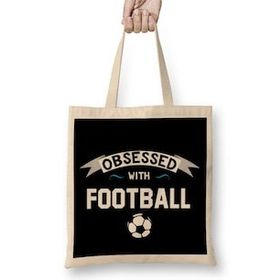 Humuts Obsessed With Football Bez Kadın Günlük Çanta