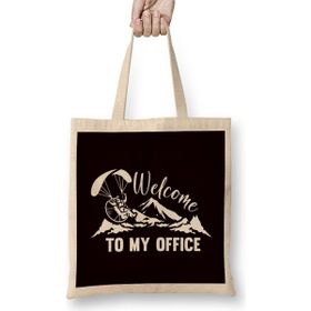 Humuts Office Sky Paramotor Paraglider Ppg Paramotoring Parachuting Bez Kadın Günlük Çanta
