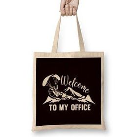 Humuts Office Sky Paramotor Paraglider Ppg Paramotoring Parachuting Bez Kadın Günlük Çanta