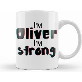 Humuts Oliver Name Custom Design Gift Baby Gift For Him Kupa