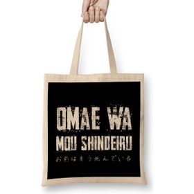 Humuts Omae Wa Mou Shindeiru Anime For Otaku Hokuto No Ken Bez Kadın Günlük Çanta