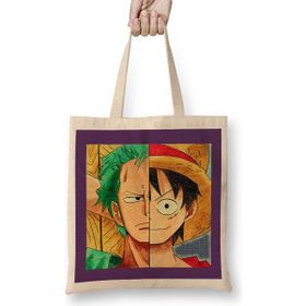 Humuts One Piece Luffy And Zoro's Faces 01 Bez Kadın Günlük Çanta