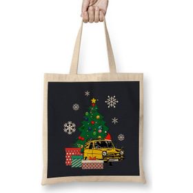 Humuts Only Fools And Horses Car Around The Christmas Tree Bez Kadın Günlük Çanta