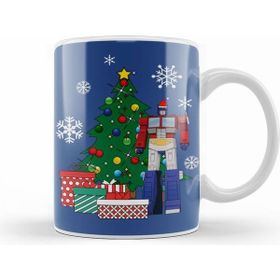 Humuts Optimus Prime Around The Christmas Tree Kupa