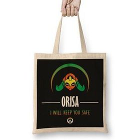Humuts Orisa I Will Protect You All Overwatch Bez Kadın Günlük Çanta