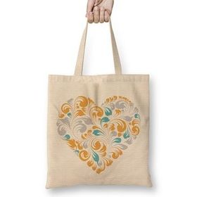 Humuts Ornamental Heart Aşk Kalp Bez Kadın Günlük Çanta