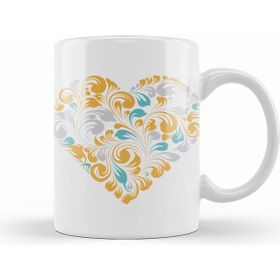 Humuts Ornamental Heart Aşk Kalp Kupa