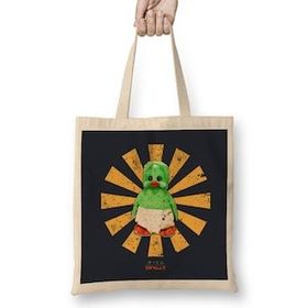 Humuts Orville The Duck Retro Japanese Bez Kadın Günlük Çanta