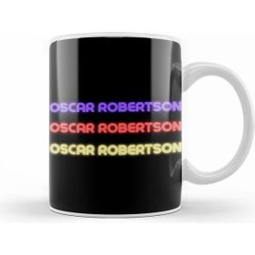 Humuts Oscar Robertson Basketball Gifts Vintage Retro Rainbow Quotes For Boys And Dad Kupa