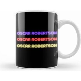 Humuts Oscar Robertson Basketball Gifts Vintage Retro Rainbow Quotes For Boys And Dad Kupa