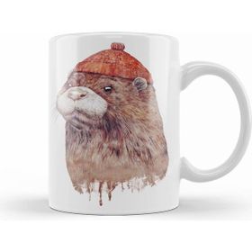 Humuts Otter Su Samuru Grafik Kupa